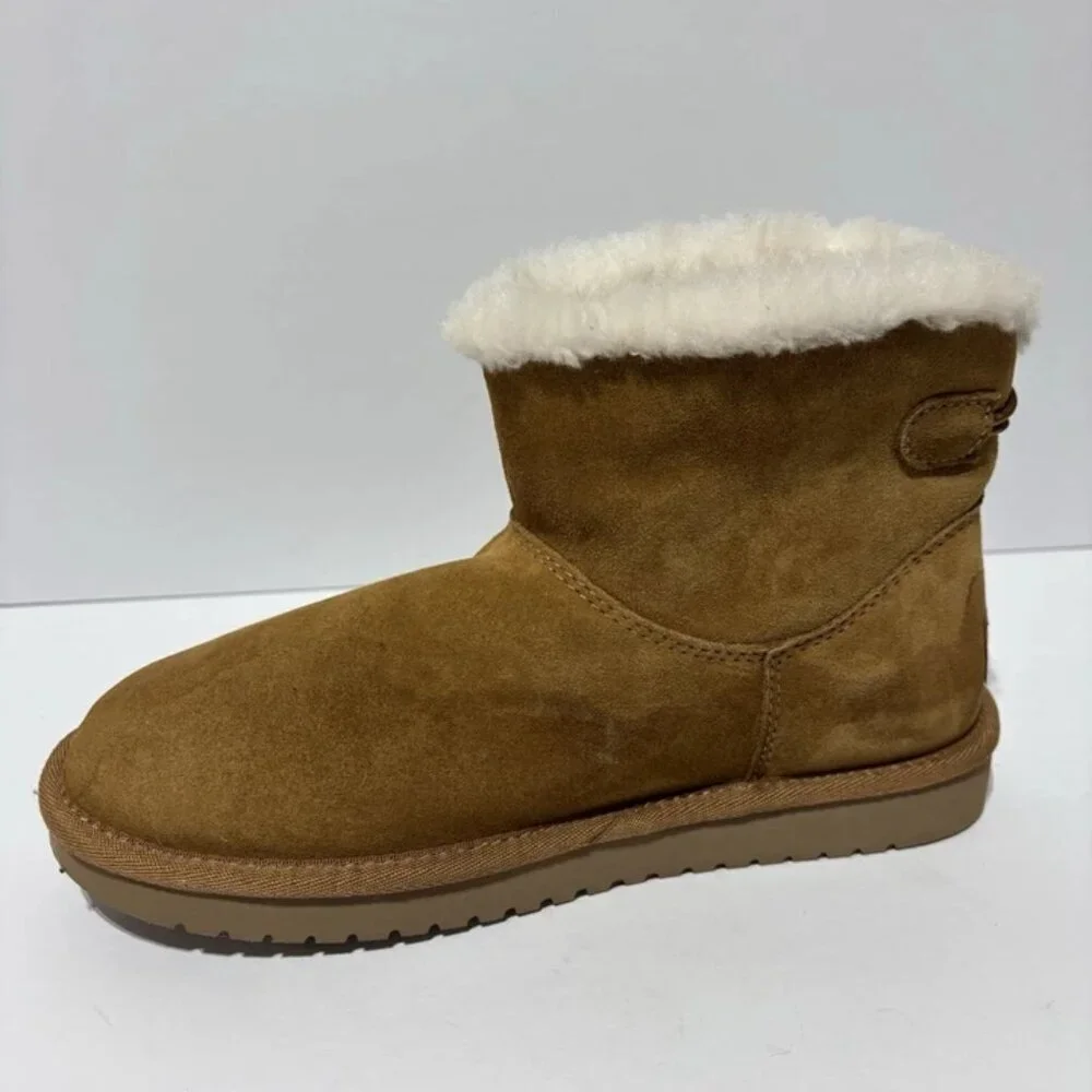 Koolaburra Women’s Nalie Chestnut Winter Boots, Size 6 M